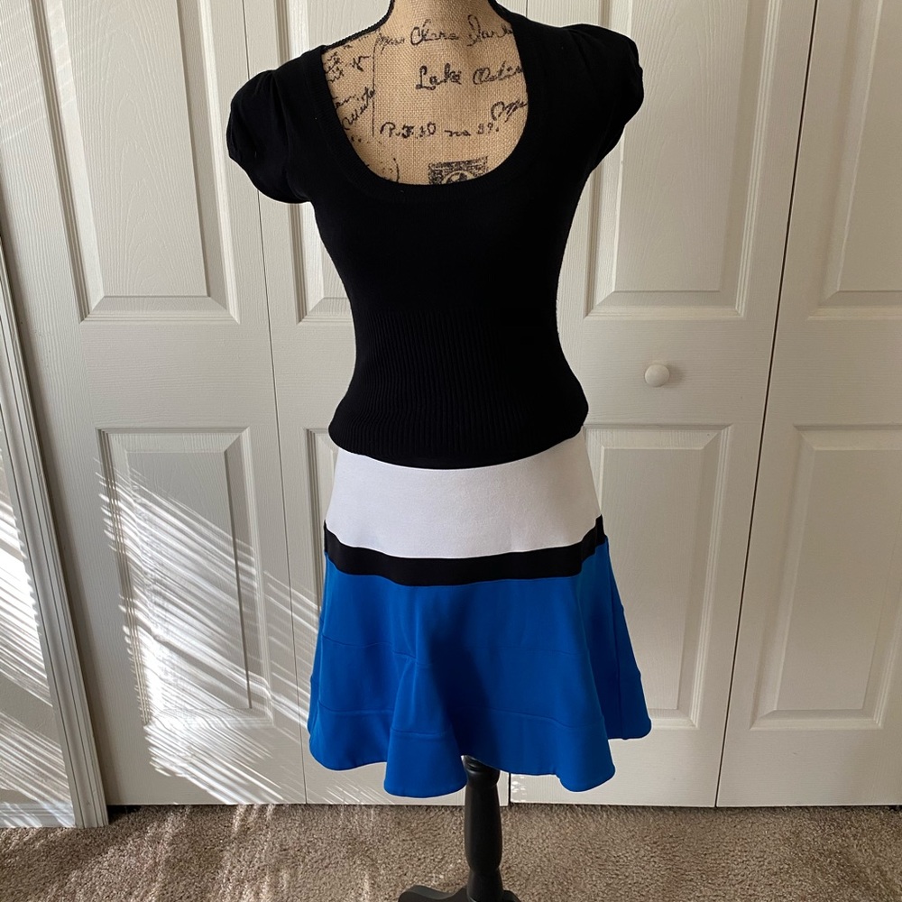 Express Color Block Skirt - image 2